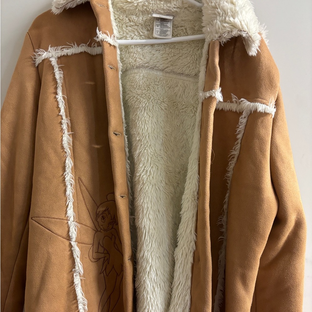 Vintage Disney Tinker Bell Y2K Jacket L